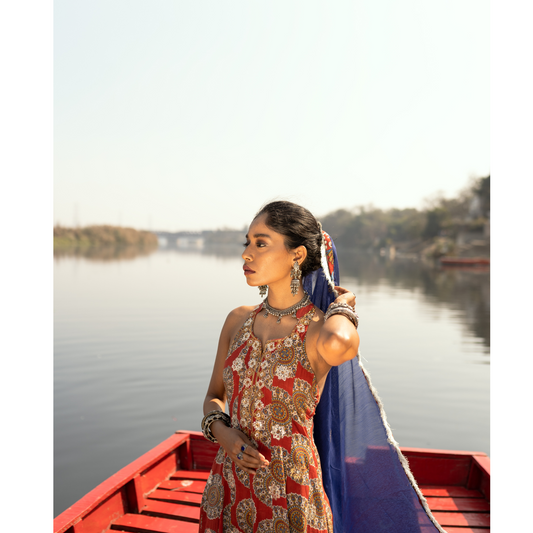 Draupadi Anarkali Set